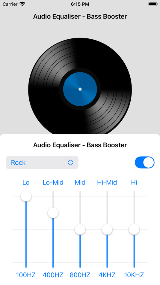 #3. Audio Equaliser (iOS) 由: Suresh Verma