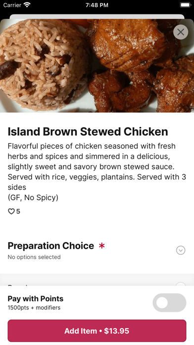 Hibiscus Island Grille Screenshot