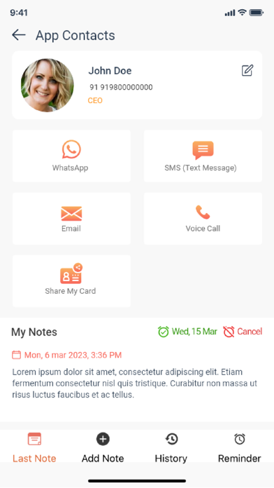 ReachMe Plus Screenshot