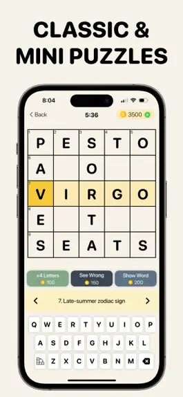 Game screenshot Classic Crossword Puzzles apk