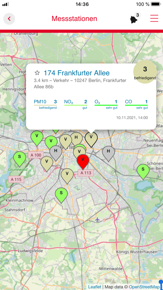 #4. Berlin Luft (iOS) 由: Land Berlin