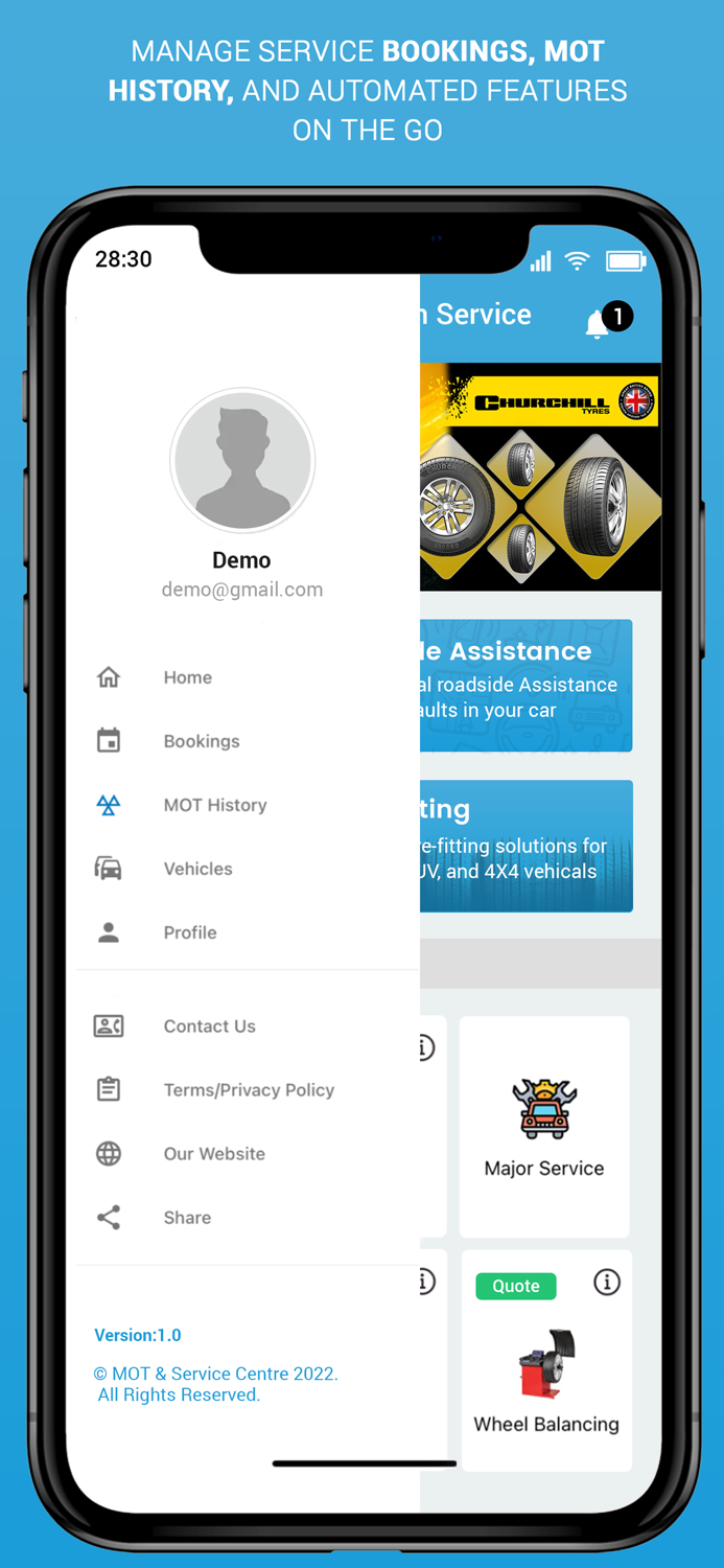 MOT and Service Centre