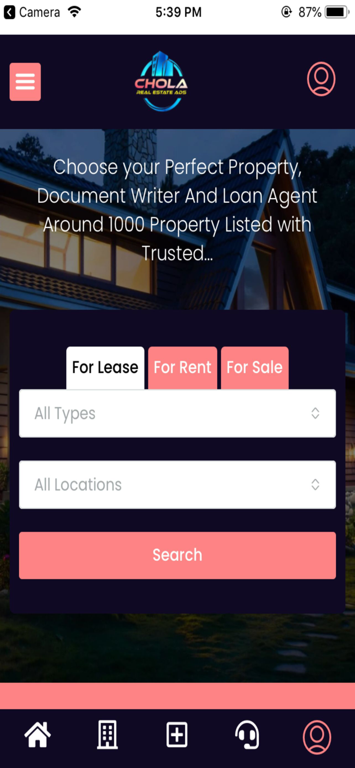 Chola Real Estate Ads