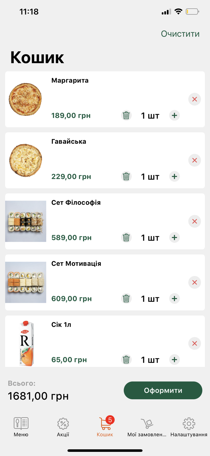 Fabrika - доставка суші піци