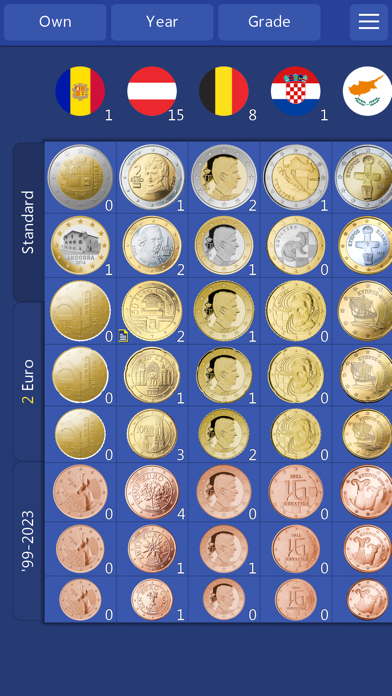 Euro Coin Collection Screenshot