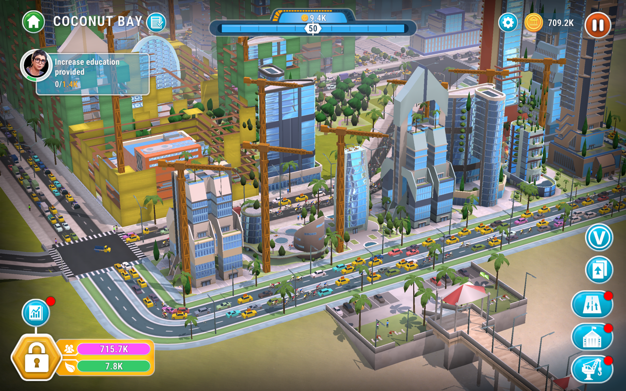 城市天际线：模拟建设游戏 Cityscapes: Sim Builder for Mac 1.0.3 中文破解版 建造最好的城市！