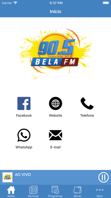 Screenshot #1 pour Cidade Bela FM