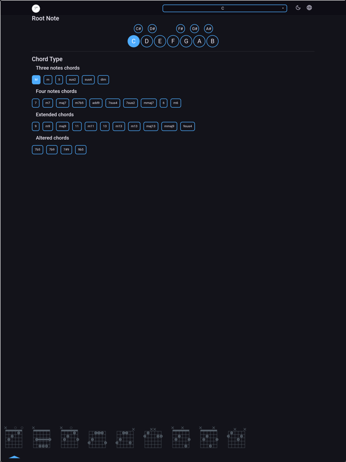Guitar Chords Offline