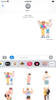 How to cancel & delete pride month couple stickers 1