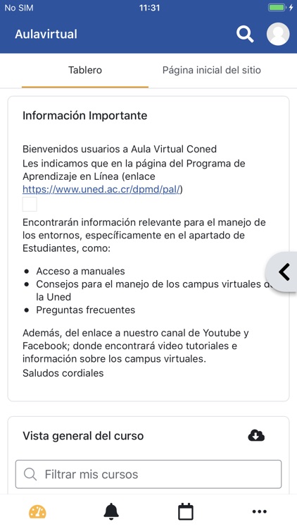 Campus Virtual UNED screenshot-4