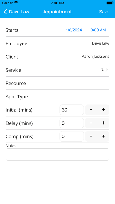 PatientNow Essentials Screenshot