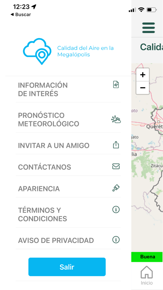 #1. Calidad del Aire Megalópolis (iOS) 由: SECRETARIA DE MEDIO AMBIENTE Y RECURSOS NATURALES