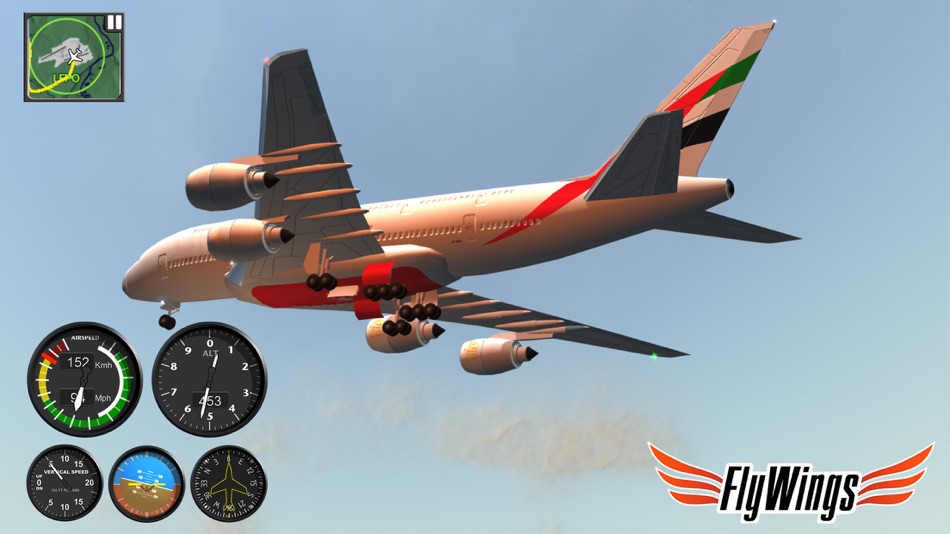 #7. Flight Simulator FlyWings 2015 (iOS) 由: Thetis Consulting