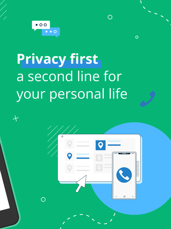 Screenshot #5 pour Line2 - Second Phone Number