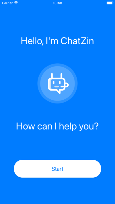 Screenshot #2 pour ChatZin - AI Chatbot