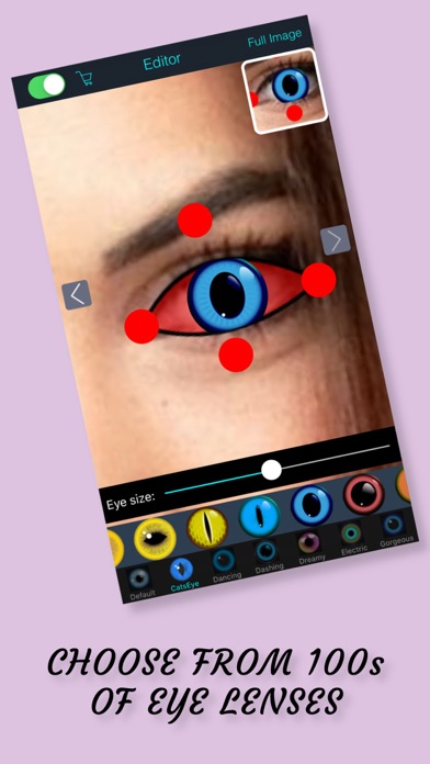 Eye Color Changer & Editor Screenshot