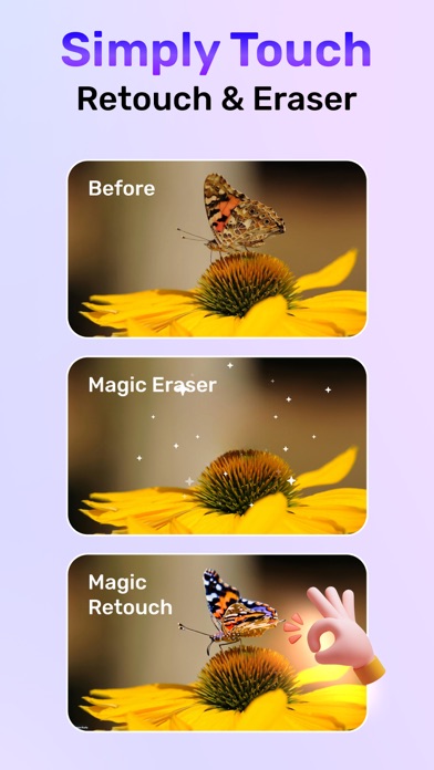 AI Magic Retouch Object Remove Screenshot
