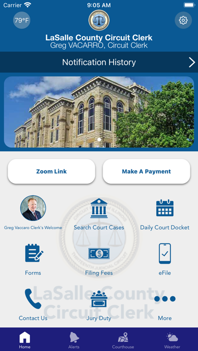 LaSalle County Circuit Clerk Screenshot