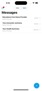 EHRez Patient Portal screenshot #4 for iPhone