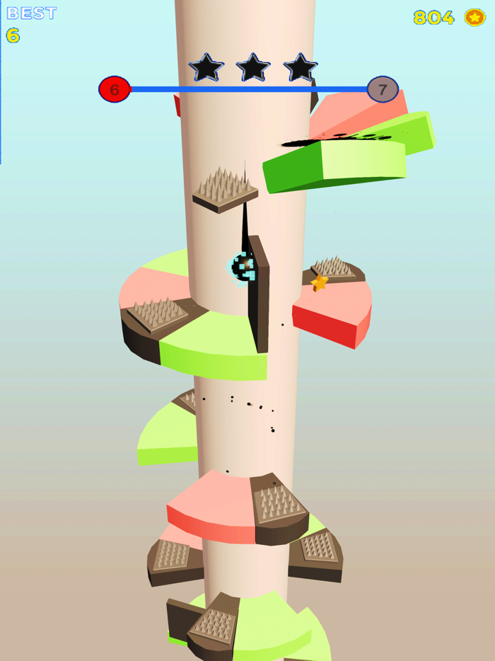 Helix Jump Balls Drop 3d Games