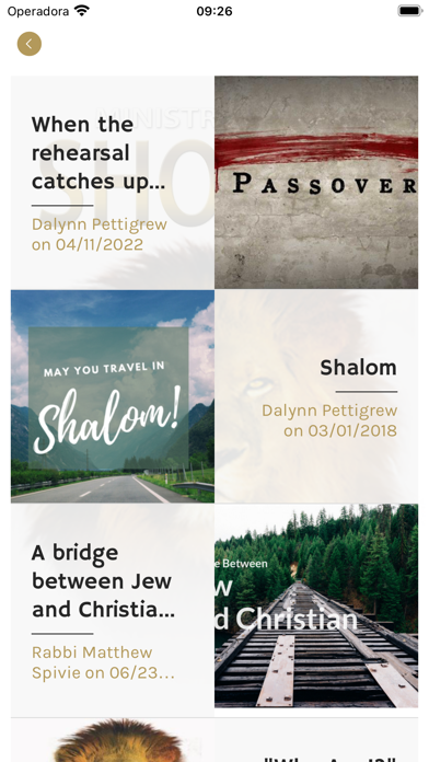 SHOFAR app Screenshot