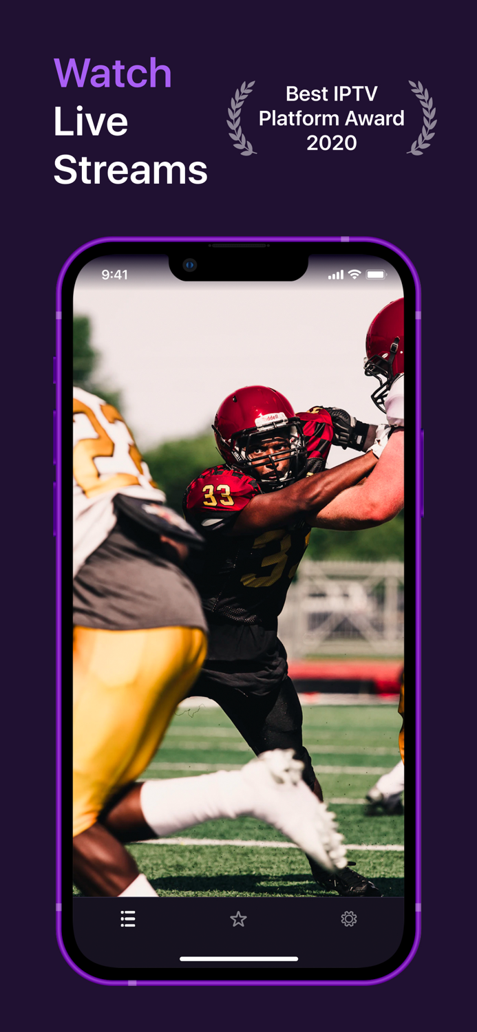 XTREAM IPTV TV Player IP Pro