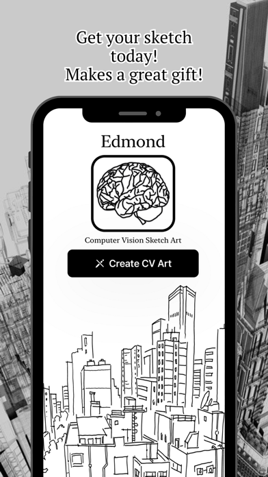 Edmond-CV Sketch Art Screenshot