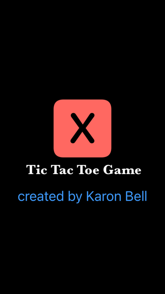 #1. Tic Tac Toe 7 Game Series (iOS) By: Karon Bell