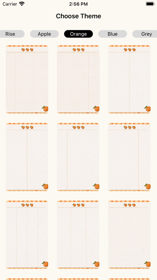 #3. Notebook : Cute notes (iOS) Podle: 玉坤 林