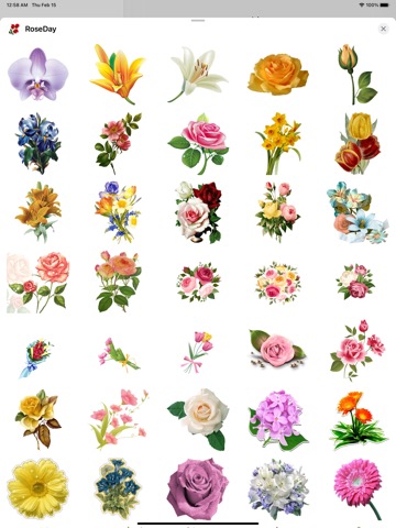 RoseDay Flower of Love Stickerのおすすめ画像7