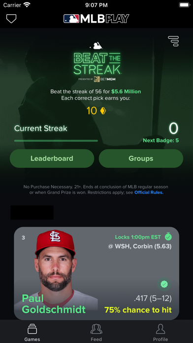 MLB.com Beat the Streak screenshot 3