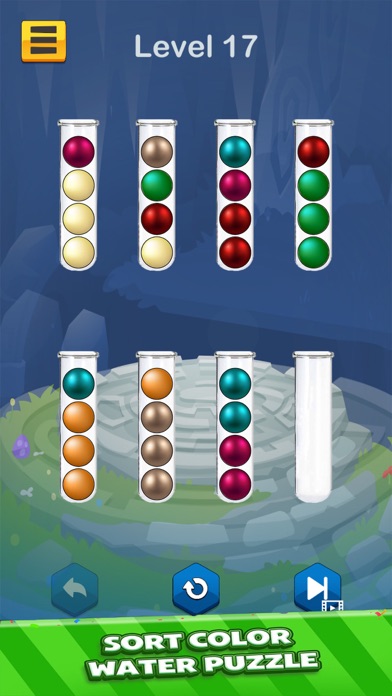 Ball Sort Color Puzzle Game Screenshot