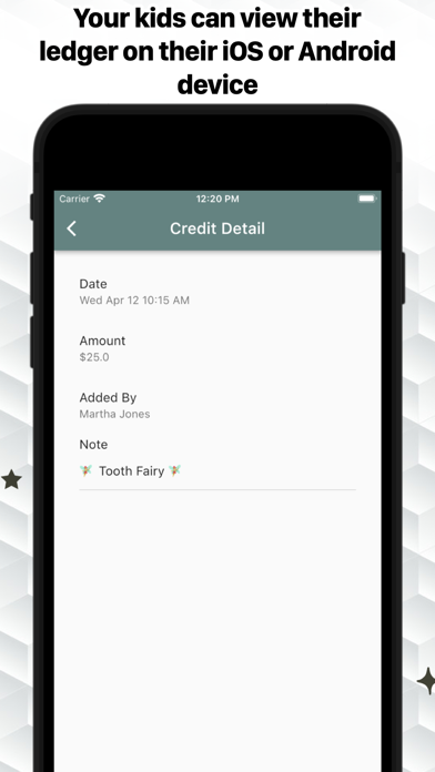 Family Ledgers Screenshot