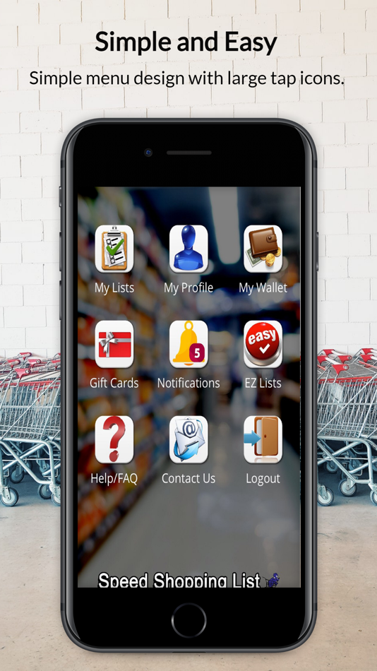 #3. Speed Shopping List (iOS) 由: Speed Shopper LLC