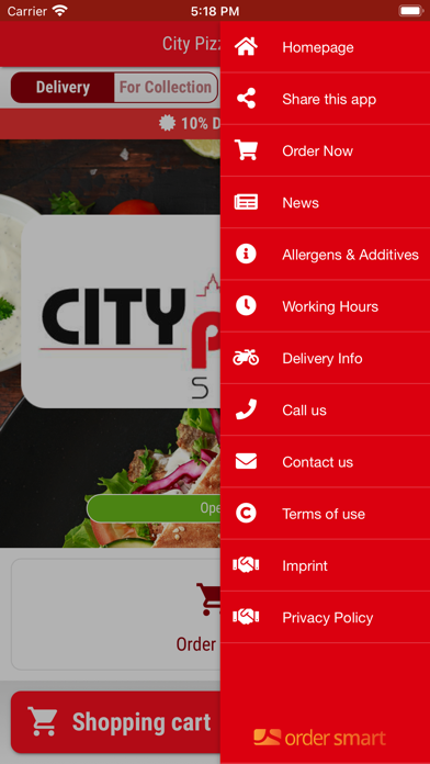 City Pizza Ulm Screenshot