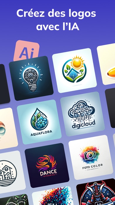 Screenshot #1 pour Creation Logo IA ⋅ Logo Maker