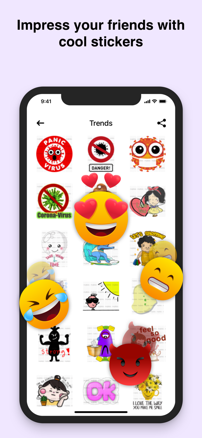 Stickers and Meme Maker