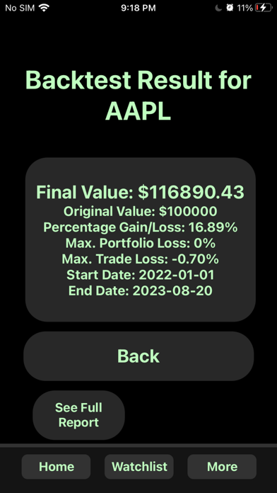 Aurora Trader Screenshot