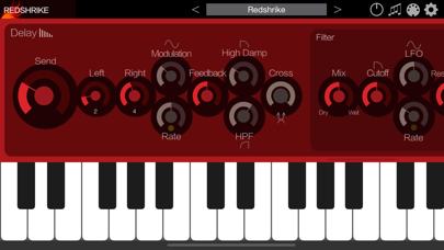 Redshrike - AUv3 Plug-in Synth Screenshot