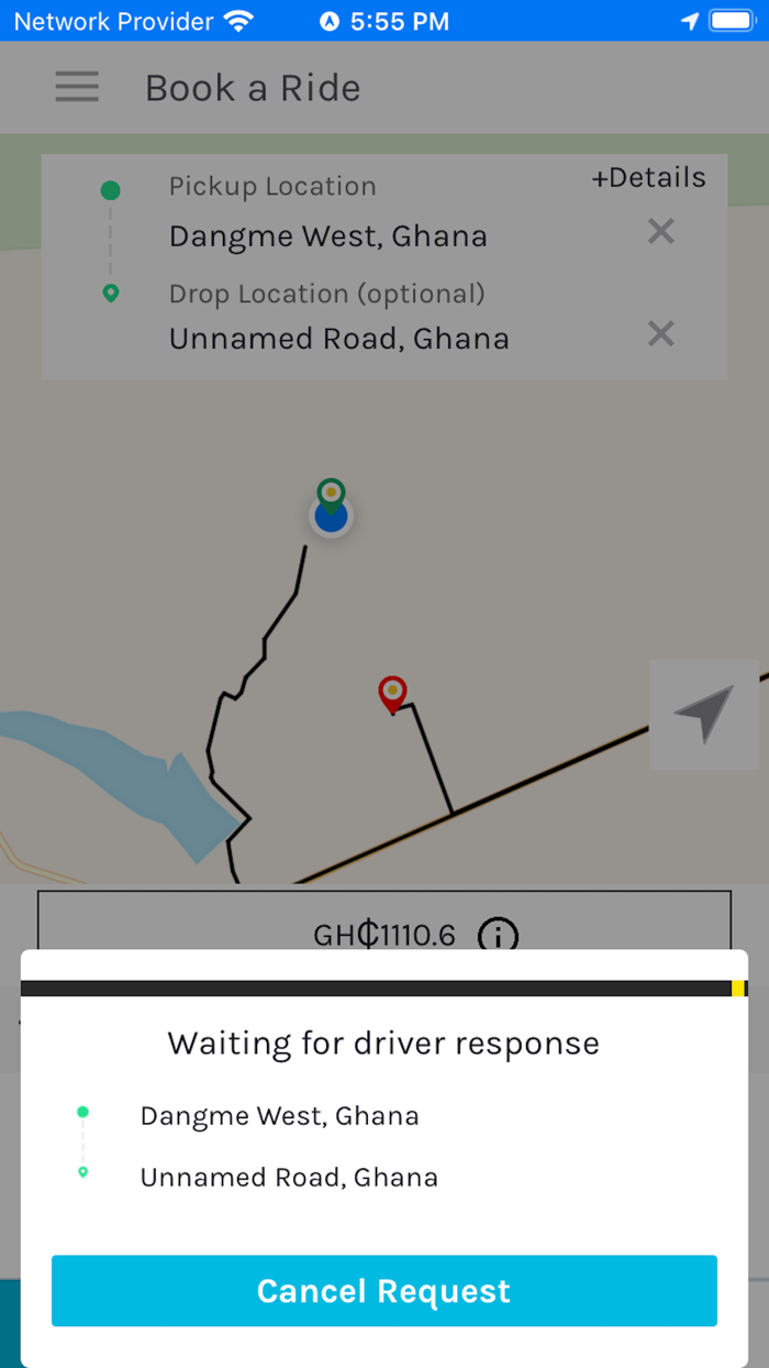 Lynked Request a ride