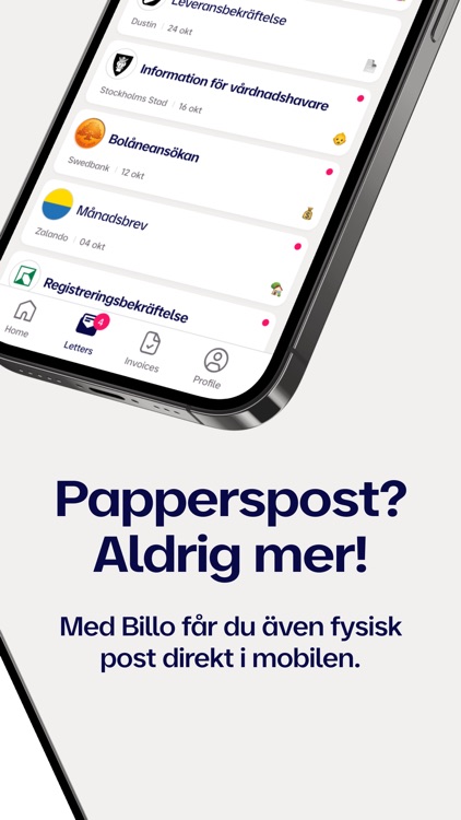 Billo | Digital brevlåda screenshot-3