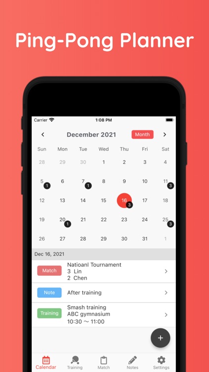 Ping-Pong Schedule Planner