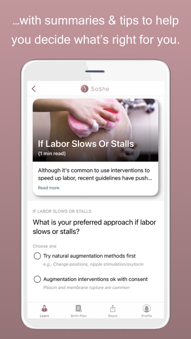SoShe - Birth Prep Screenshot