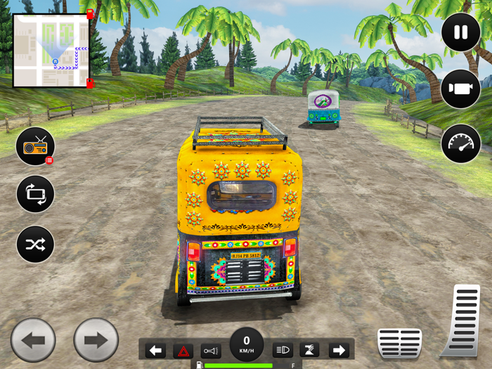 Tuk Tuk Rickshaw Driving Sim