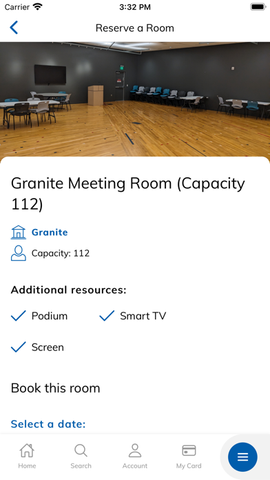 Salt Lake County Library Screenshot