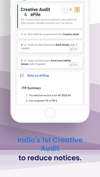 Income Tax Filing App | EZTax Screenshot
