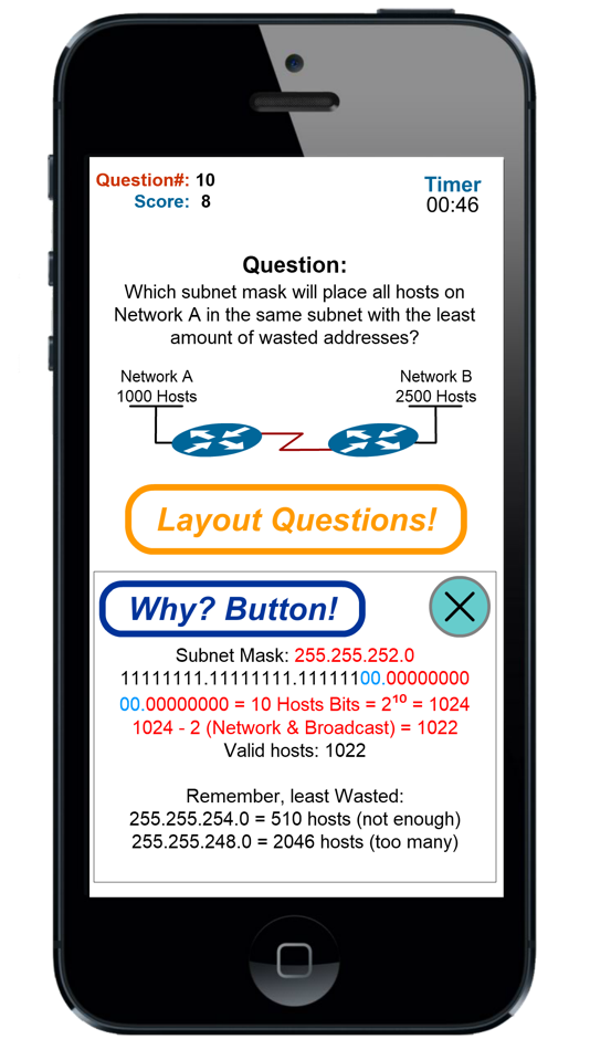 #3. Subnetting Practice Master (iOS) 由: enrique caballero