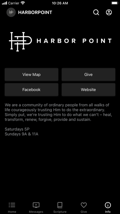HARBOR POINT CHURCH Screenshot