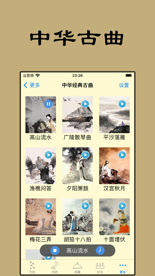 #4. 中医精华-人体穴位针灸中药方剂大全药膳食疗健康营养食谱 (iOS) 由: 艳霞 王