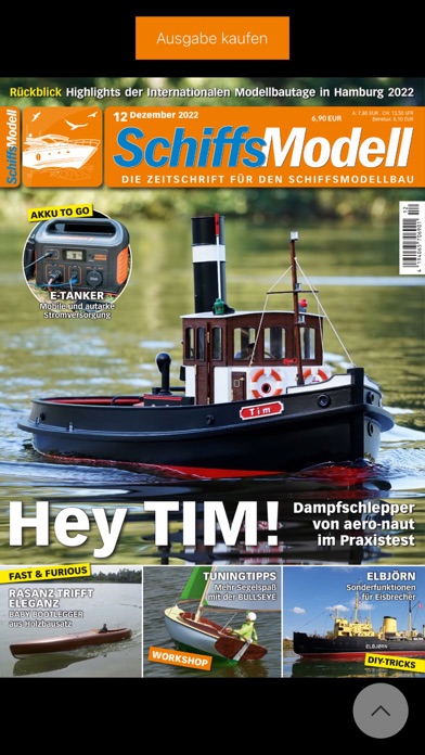 SchiffsModell - Das Magazin Screenshot